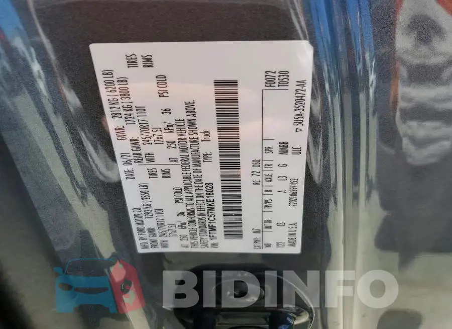 1FTMF1C57MKE18028 Photo# 13