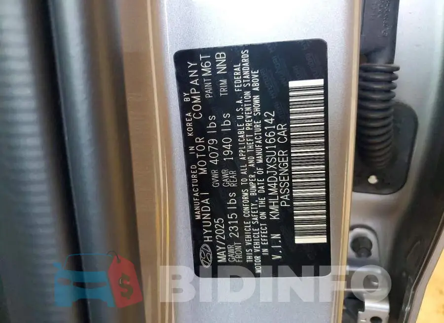 KMHLM4DJXSU166142 Photo# 13