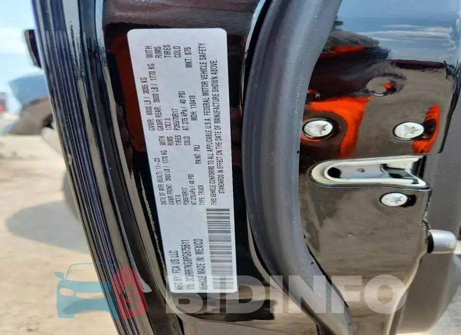 3C6RR7KG8PG675611 Photo# 12