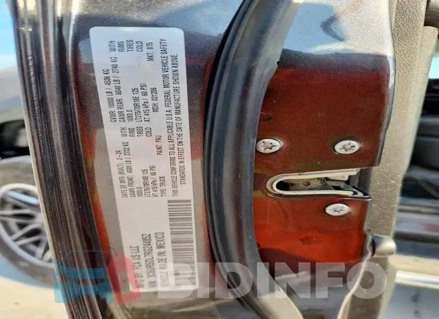 3C6UR5DL7RG244852 Photo# 12