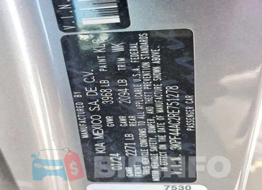3KPF44AC2RE751278 Photo# 12
