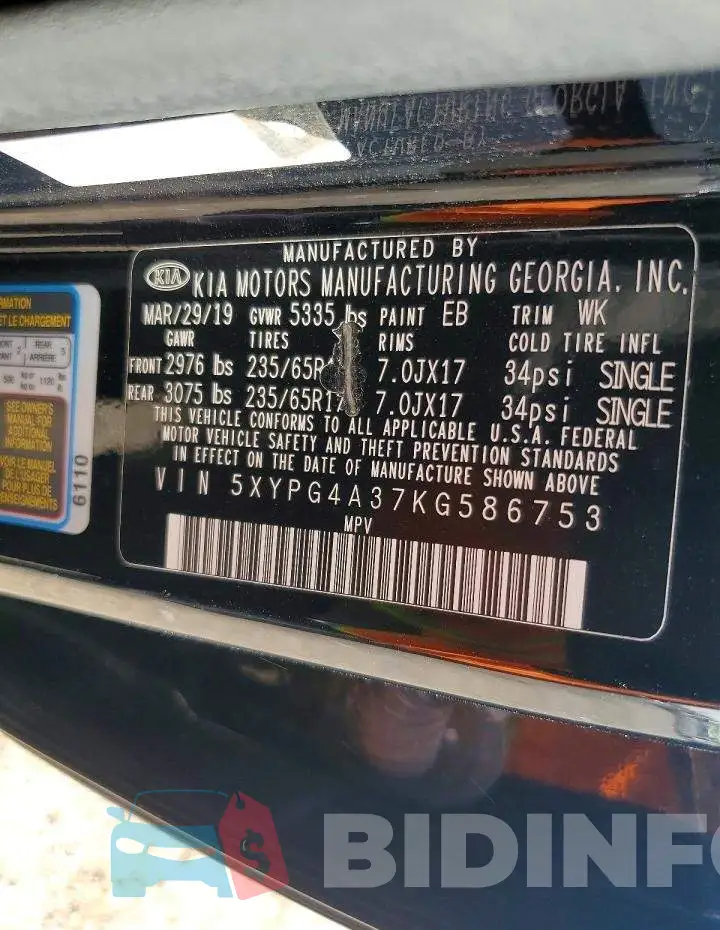 5XYPG4A37KG586753 Photo# 13