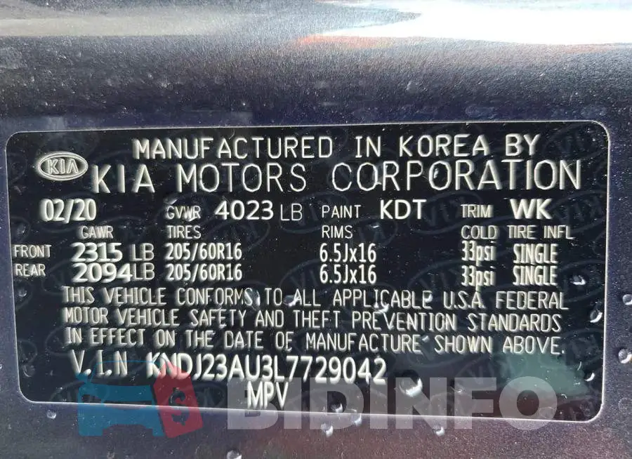 KNDJ23AU3L7729042 Photo# 13