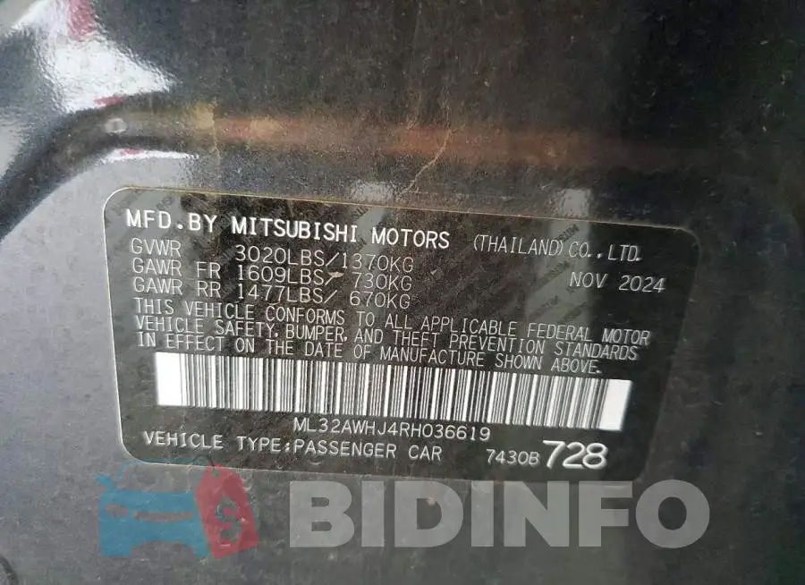 ML32AWHJ4RH036619 Photo# 12