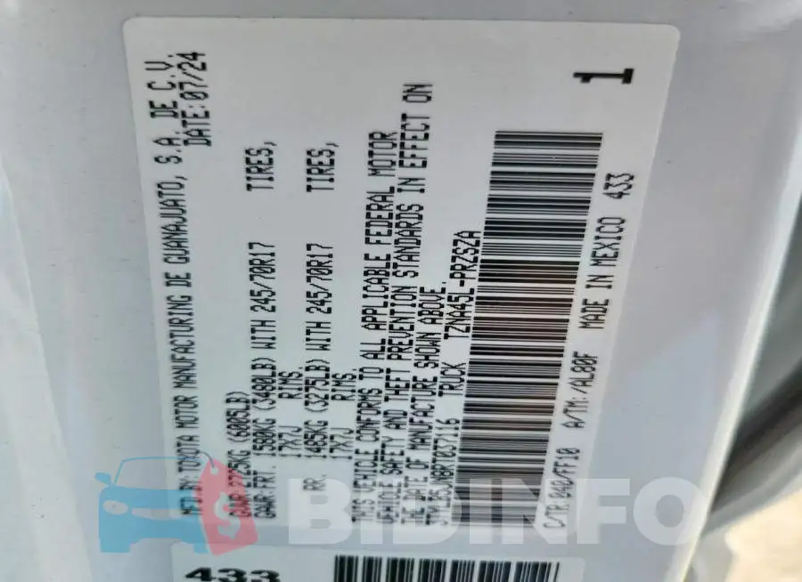 3TYLB5JN8RT037116 Photo# 12