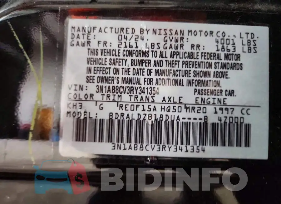 3N1AB8CV3RY341354 Photo# 13