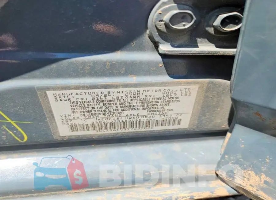 3N1AB8CV3SY230020 Photo# 13