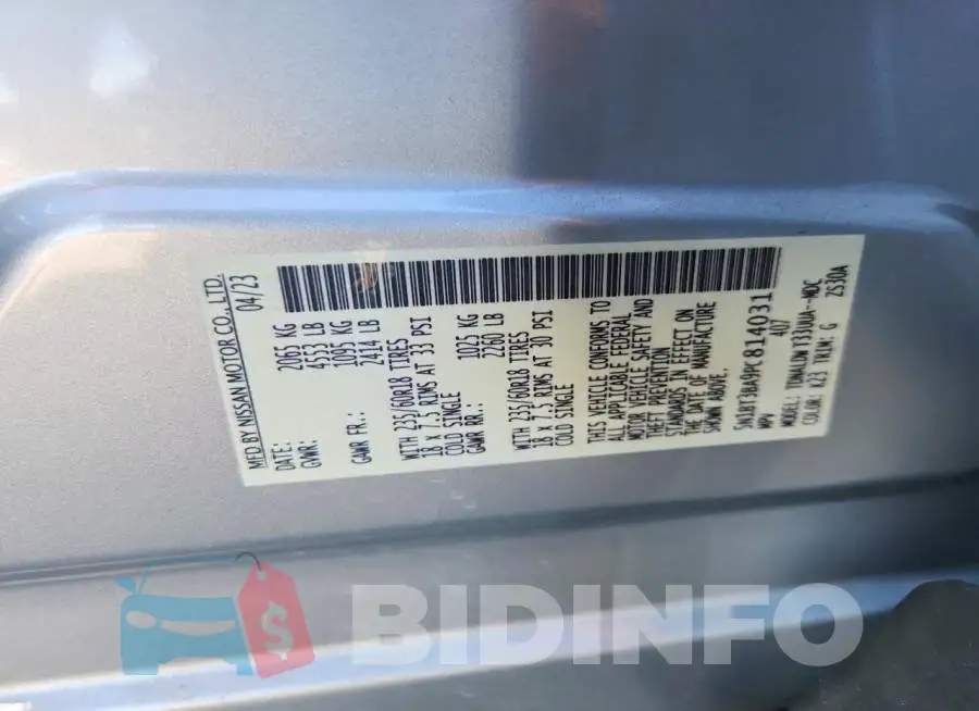 5N1BT3BA9PC814031 Photo# 12