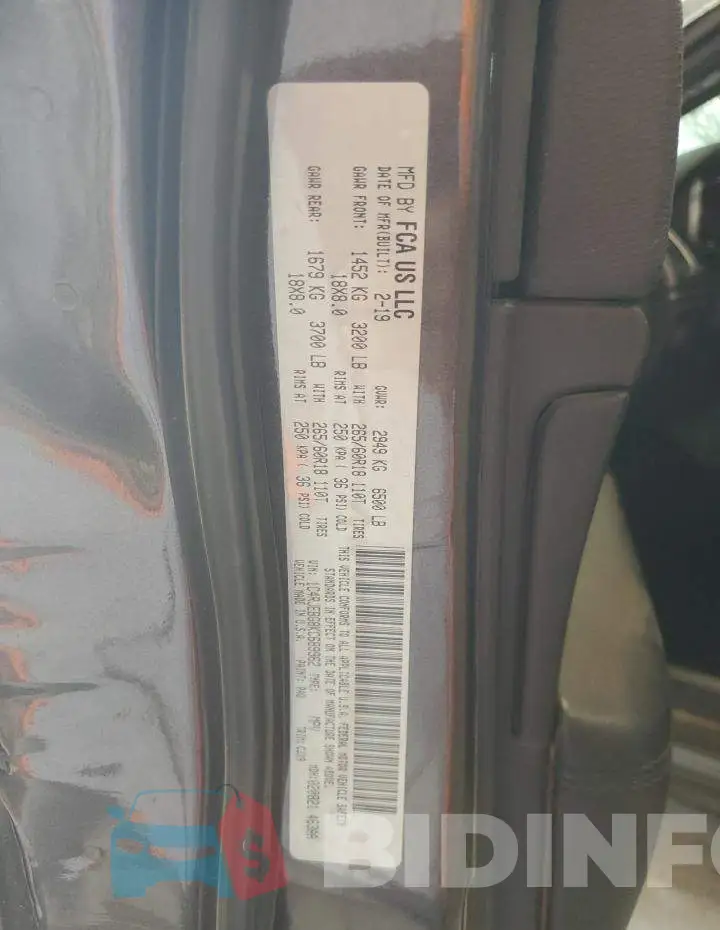 1C4RJEBG8KC689962 Photo# 13