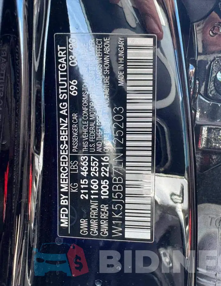 W1K5J5BB7LN125203 Photo# 10