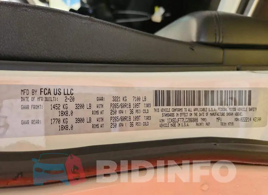 1C4SDJFT7LC286808 Photo# 14