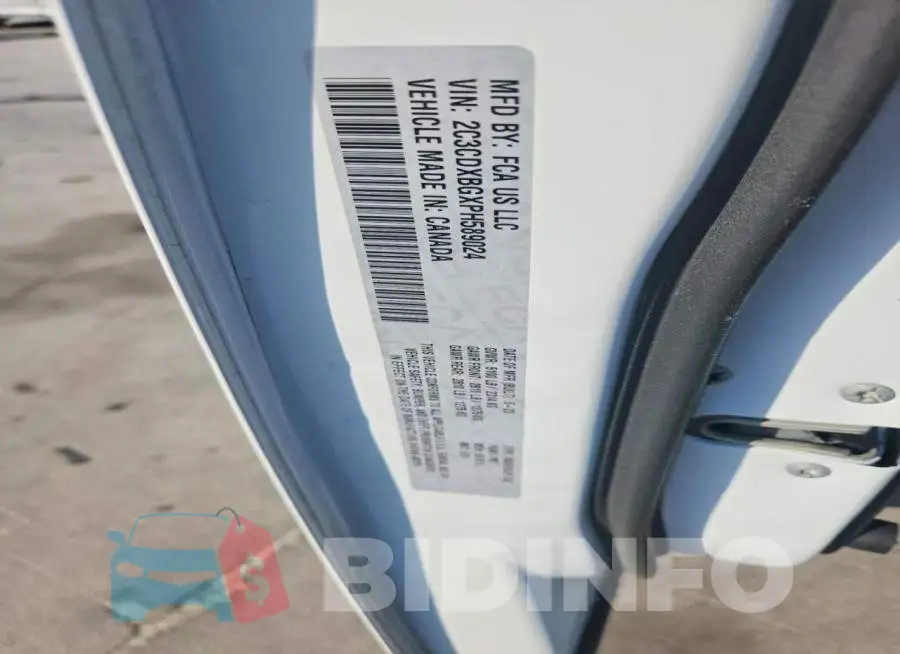 2C3CDXBGXPH589024 Photo# 12