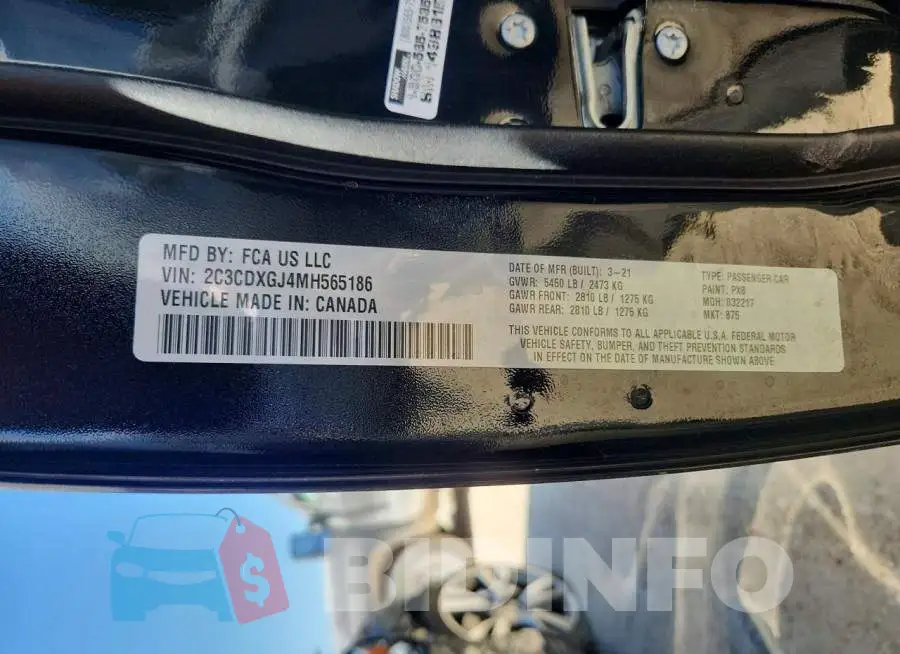 2C3CDXGJ4MH565186 Photo# 13