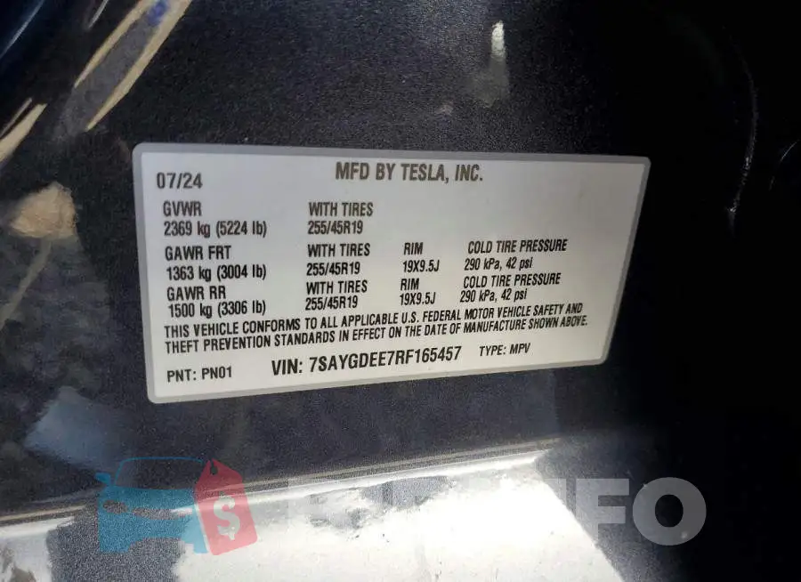 7SAYGDEE7RF165457 Photo# 12