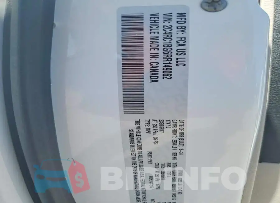 2C4RC1BG6RR149062 Photo# 13