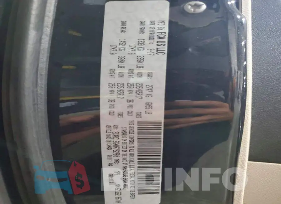 2C4RC1BGXHR702780 Photo# 13