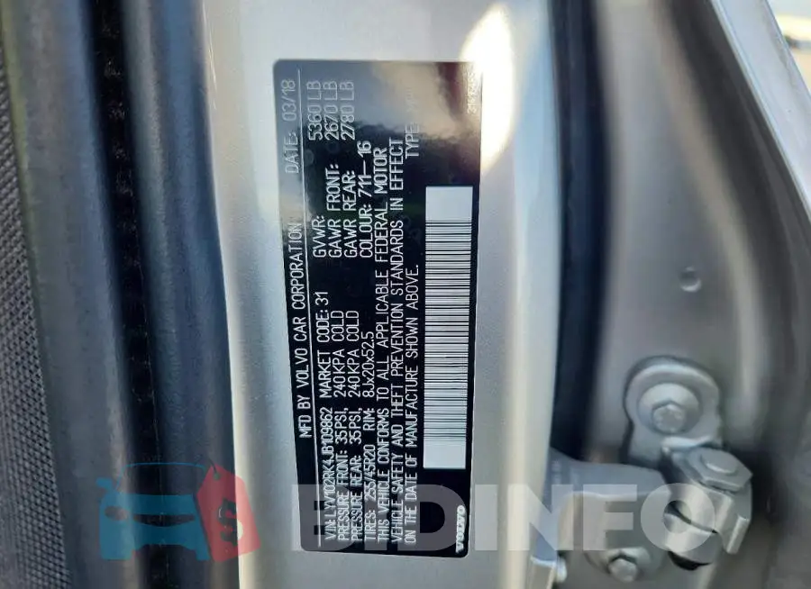 LYV102RK4JB109862 Photo# 14