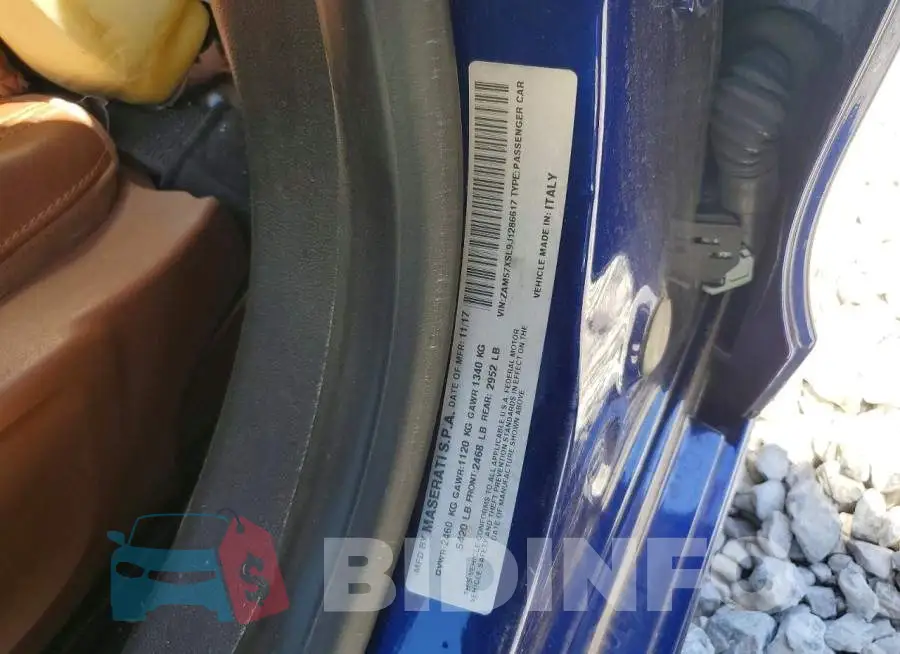 ZAM57XSL9J1286617 Photo# 12