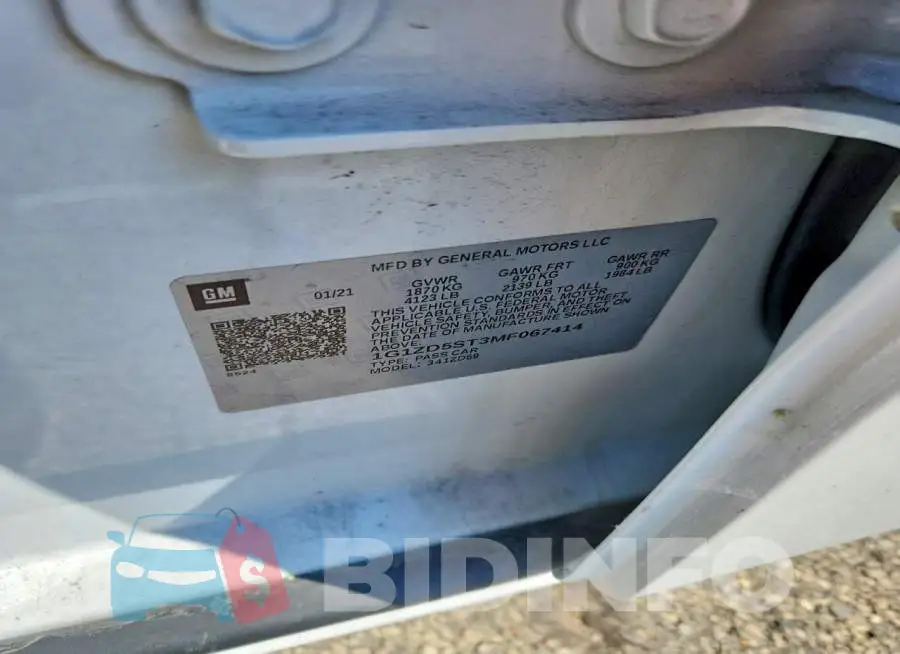 1G1ZD5ST3MF067414 Photo# 12