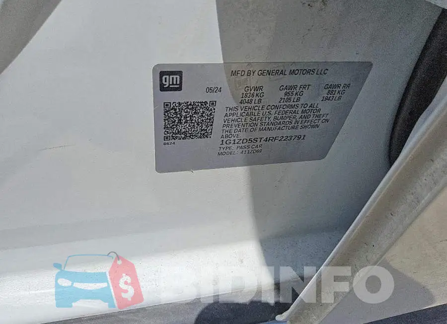 1G1ZD5ST4RF223791 Photo# 12