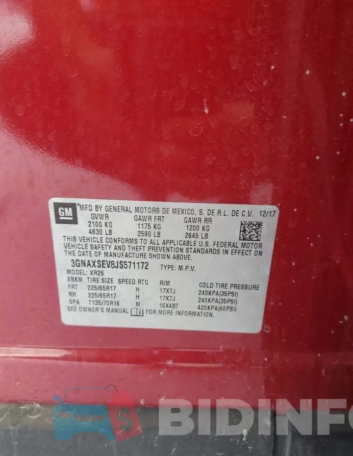3GNAXSEV8JS571172 Photo# 12