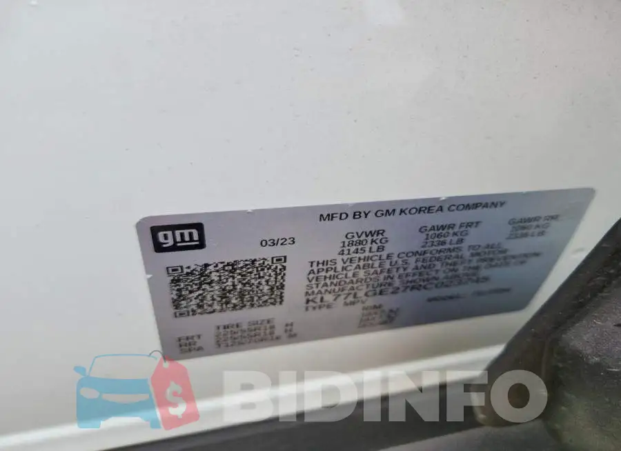 KL77LGE27RC023745 Photo# 13
