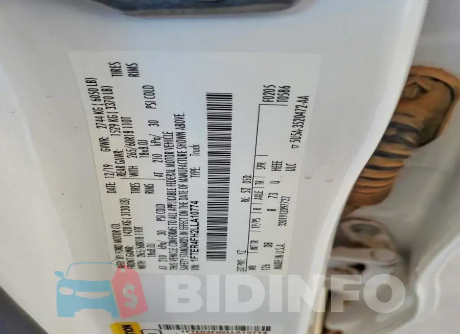 1FTER4FH2LLA10774 Photo# 13