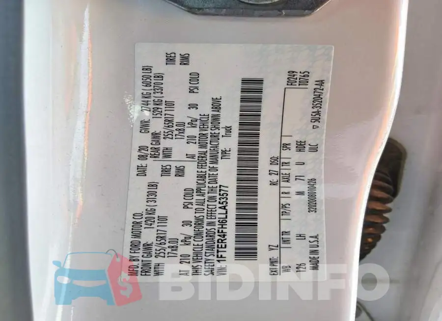 1FTER4FH6LLA53577 Photo# 12