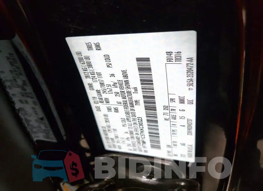 1FTMF1C57KKC90323 Photo# 12