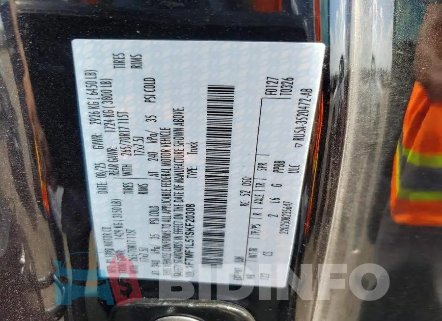 1FTMF1L51SKF20308 Photo# 12