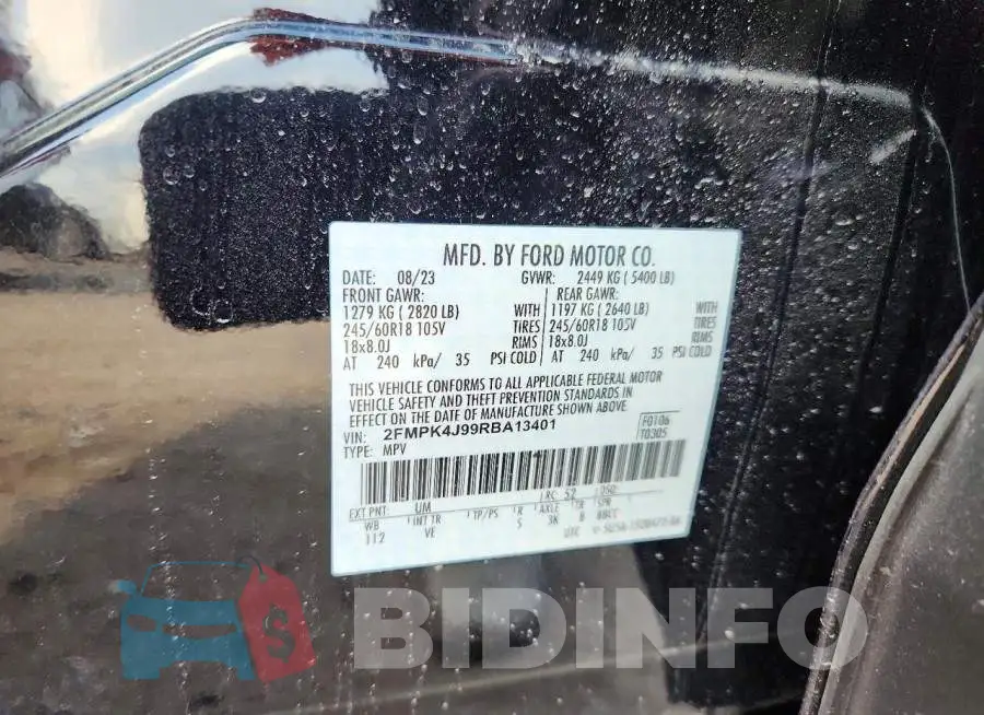 2FMPK4J99RBA13401 Photo# 12