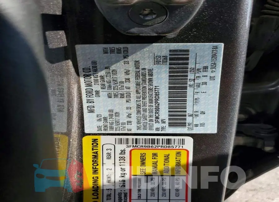3FMCR9B62PRD85771 Photo# 13