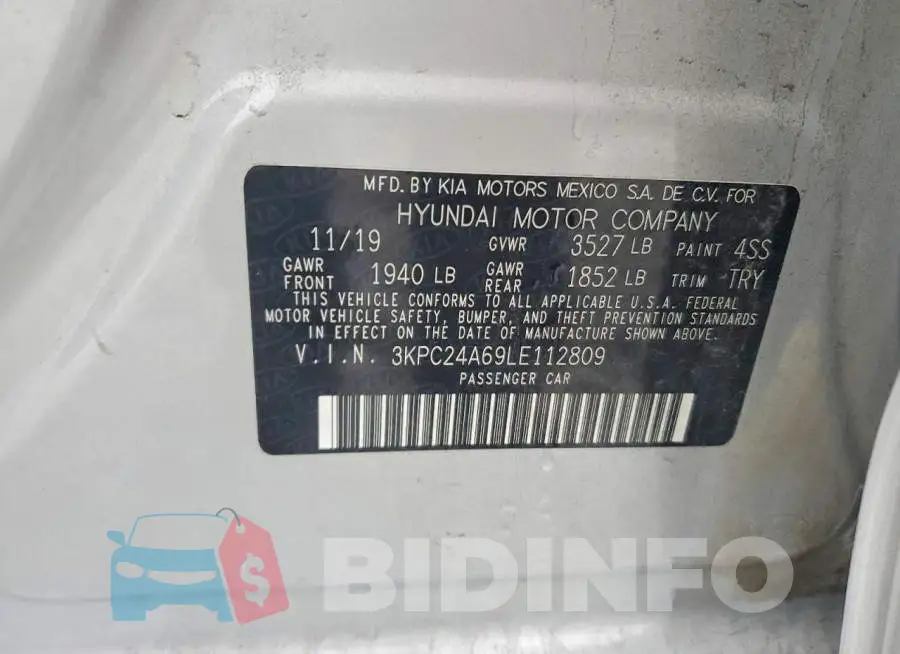 3KPC24A69LE112809 Photo# 12