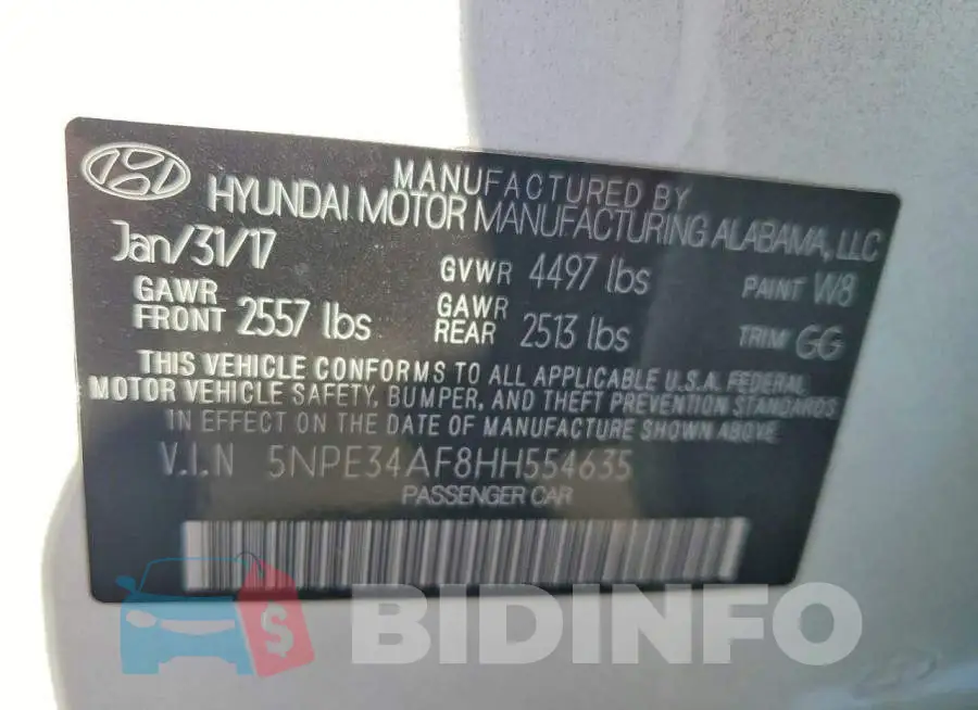 5NPE34AF8HH554635 Photo# 12