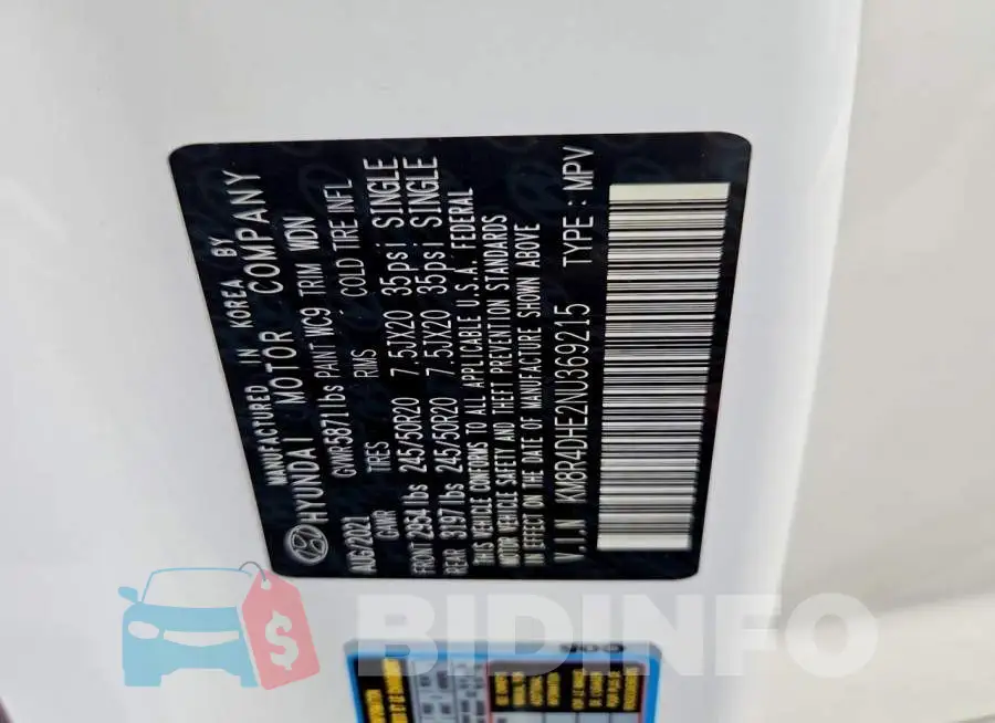 KM8R4DHE2NU369215 Photo# 14