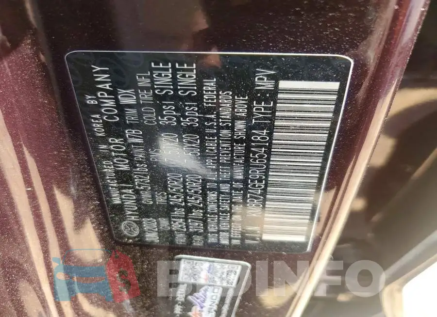 KM8R74GE9RU654184 Photo# 12