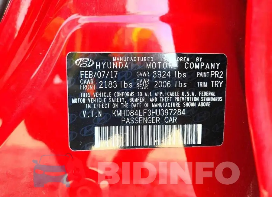 KMHD84LF3HU397284 Photo# 13