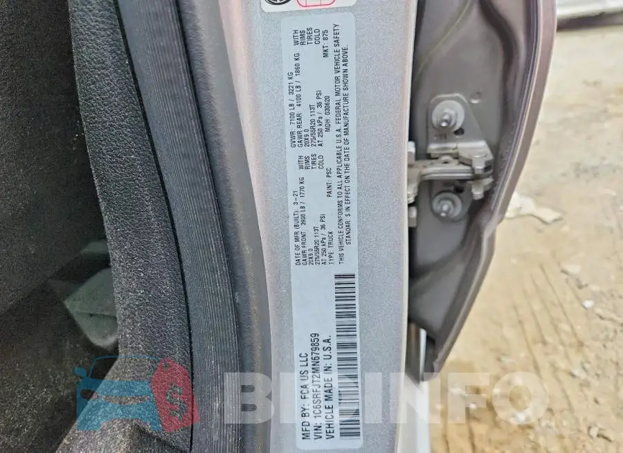 1C6SRFJT2MN679859 Photo# 12