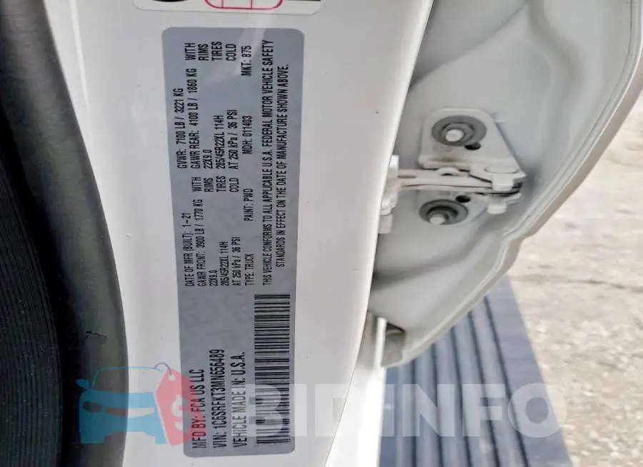 1C6SRFKT3MN656489 Photo# 13