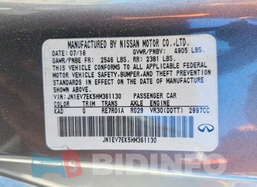 JN1EV7EK5HM361130 Photo# 12