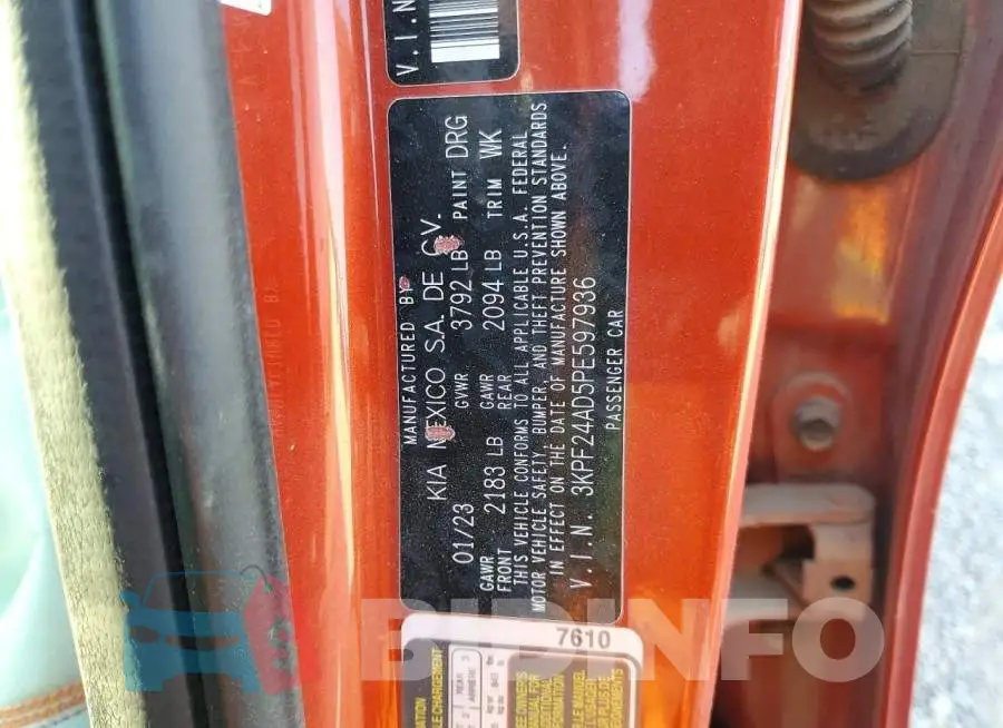3KPF24AD5PE597936 Photo# 12