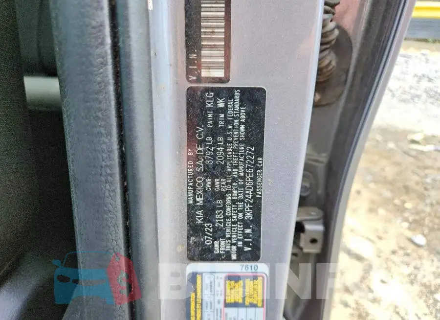 3KPF24AD6PE672272 Photo# 12