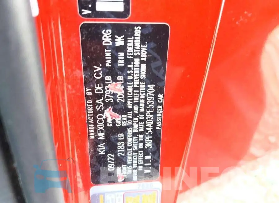 3KPF54AD3PE539704 Photo# 12