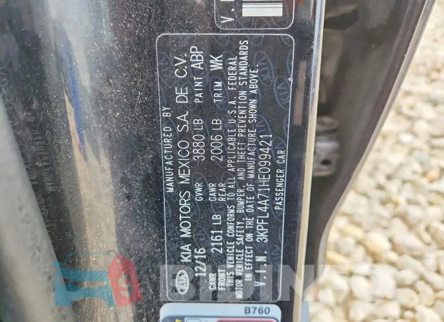 3KPFL4A71HE099421 Photo# 13