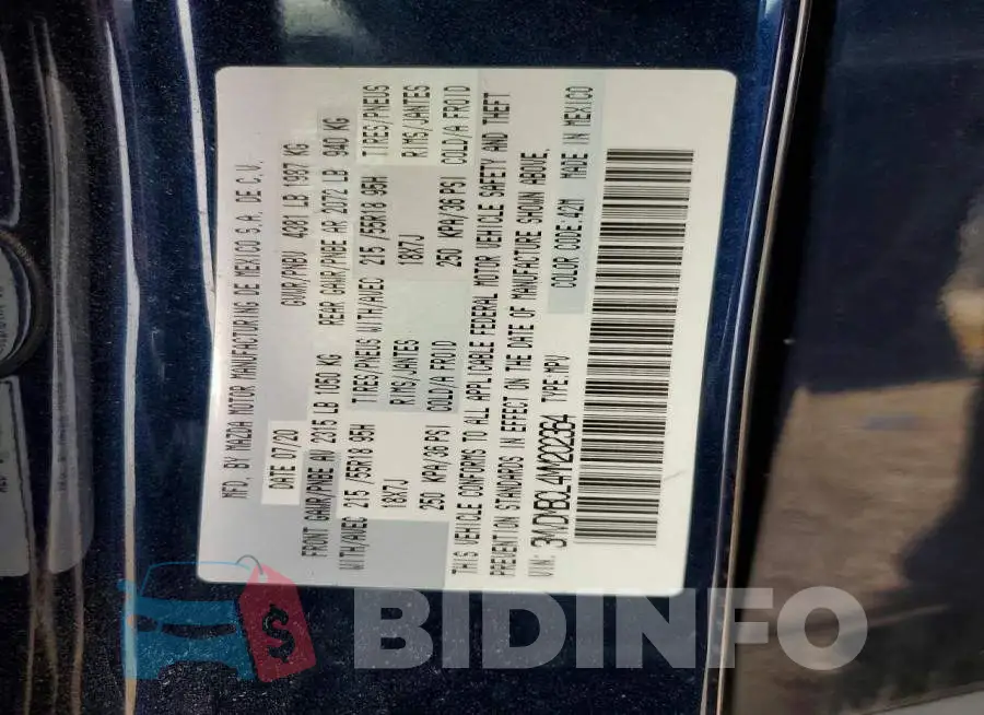 3MVDMBCL4MM202364 Photo# 13