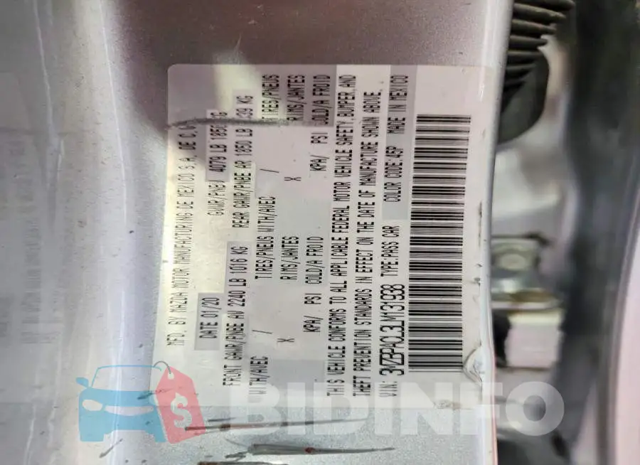 3MZBPACL3LM131938 Photo# 12