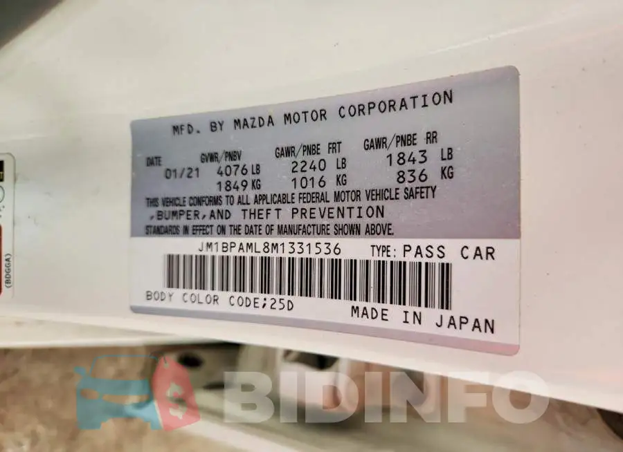 JM1BPAML8M1331536 Photo# 12
