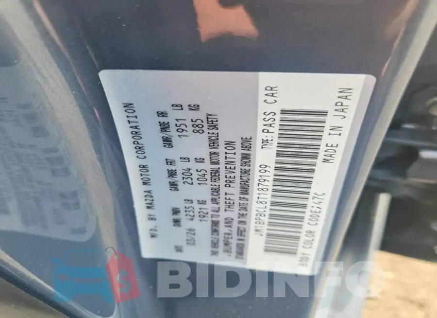 JM1BPBCL8T1879199 Photo# 12