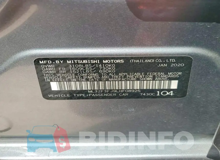 ML32F3FJ9LHF08925 Photo# 12