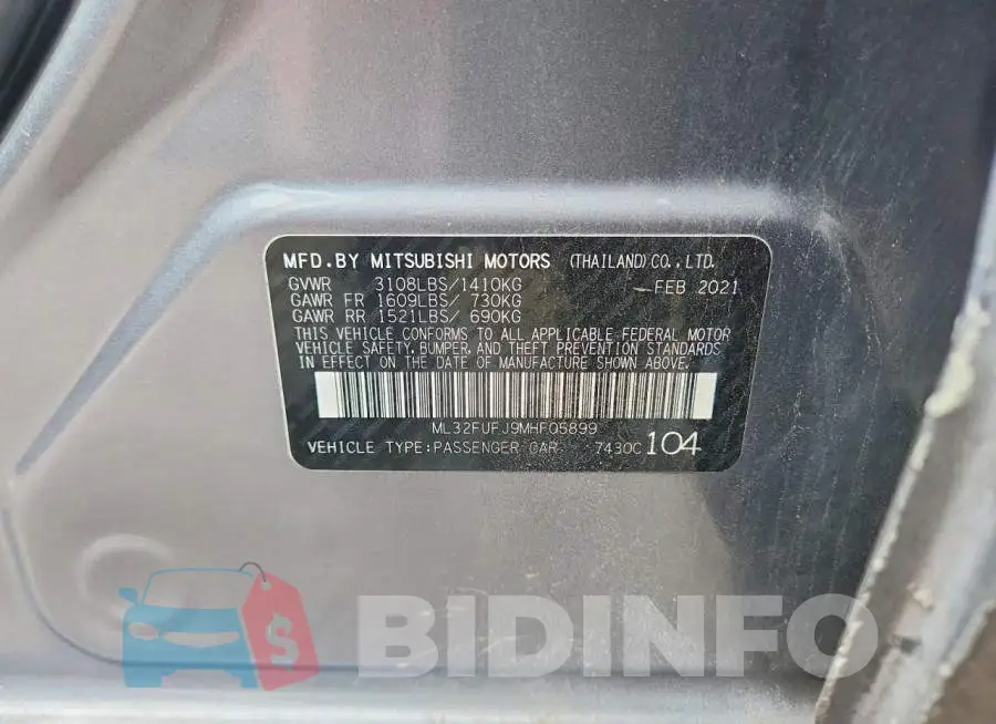 ML32FUFJ9MHF05899 Photo# 13